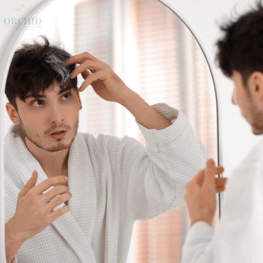 White & Grey Hair Treatment in Kondapur, Hyderabad